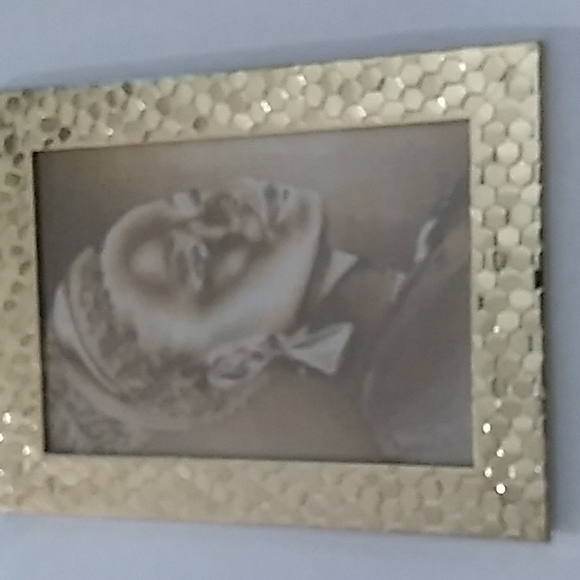 Gold Tone Frame Picture of an African Princess.